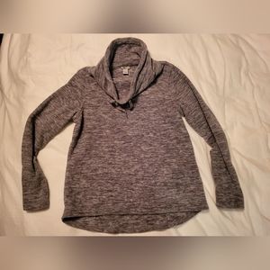 Bass fleece cowl neck pullover